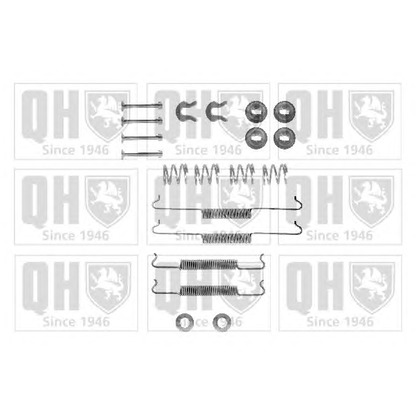 Photo Kit d'accessoires, mâchoire de frein QUINTON HAZELL BFK211