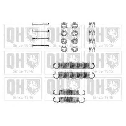 Photo Accessory Kit, brake shoes QUINTON HAZELL BFK238