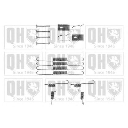 Photo Accessory Kit, brake shoes QUINTON HAZELL BFK269