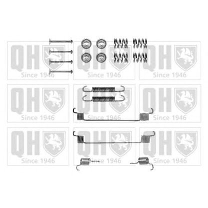 Photo Accessory Kit, brake shoes QUINTON HAZELL BFK271