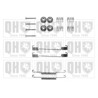 Photo Accessory Kit, brake shoes QUINTON HAZELL BFK315