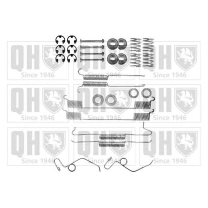 Photo Kit d'accessoires, mâchoire de frein QUINTON HAZELL BFK341