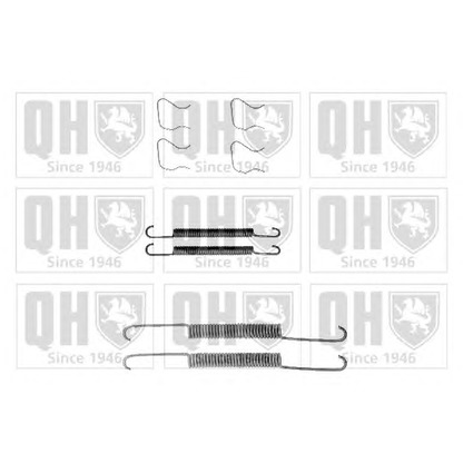 Photo Accessory Kit, brake shoes QUINTON HAZELL BFK368