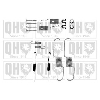 Photo Kit d'accessoires, mâchoire de frein QUINTON HAZELL BFK391