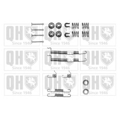 Photo Kit d'accessoires, mâchoire de frein QUINTON HAZELL BFK411