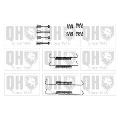 Foto Kit accessori, Ganasce freno stazionamento QUINTON HAZELL BFK433