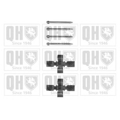 Foto Kit de accesorios, pastillas de frenos QUINTON HAZELL BFK608