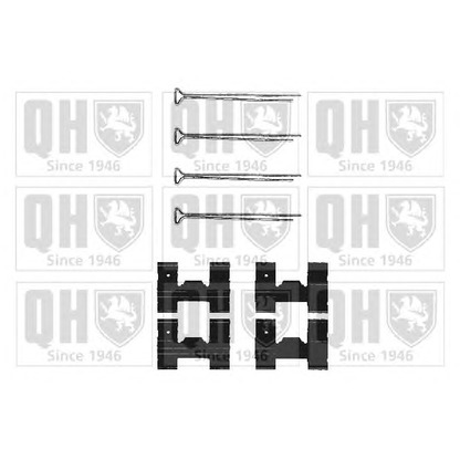 Photo Accessory Kit, disc brake pads QUINTON HAZELL BFK631