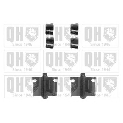 Photo Accessory Kit, disc brake pads QUINTON HAZELL BFK638