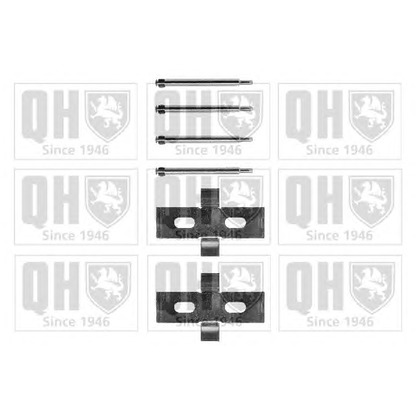 Photo Accessory Kit, disc brake pads QUINTON HAZELL BFK700