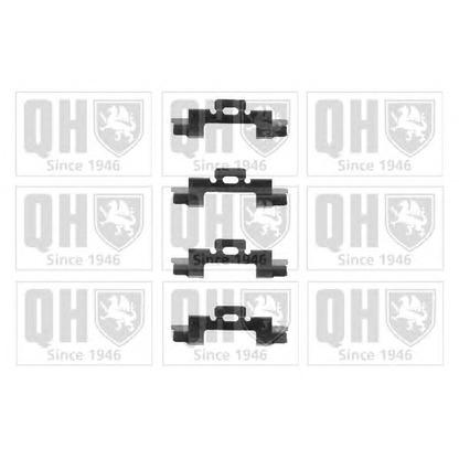 Photo Accessory Kit, disc brake pads QUINTON HAZELL BFK738