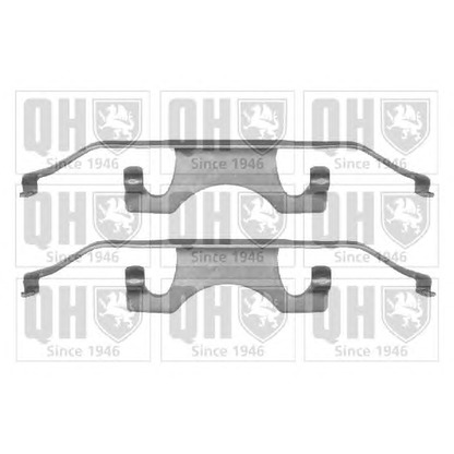 Photo Accessory Kit, disc brake pads QUINTON HAZELL BFK896