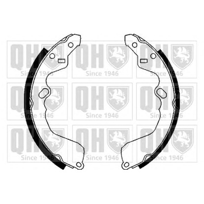 Photo Brake Shoe Set QUINTON HAZELL BS1091