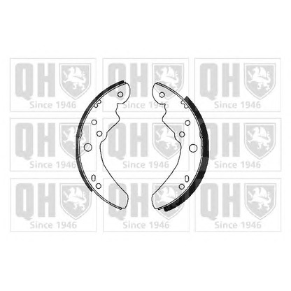 Photo Brake Shoe Set QUINTON HAZELL BS581