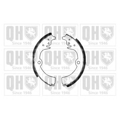 Photo Brake Shoe Set QUINTON HAZELL BS702