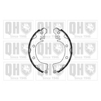 Photo Brake Shoe Set QUINTON HAZELL BS738