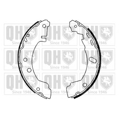 Photo Brake Shoe Set QUINTON HAZELL BS829