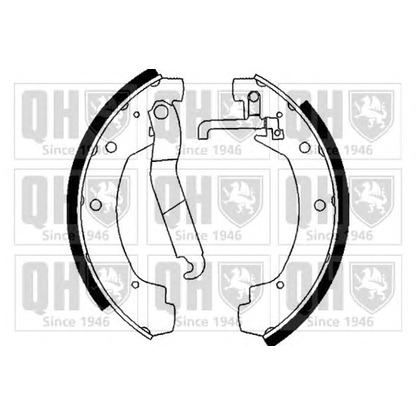 Photo Brake Shoe Set QUINTON HAZELL BS863