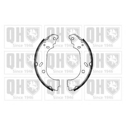 Photo Brake Shoe Set QUINTON HAZELL BS958