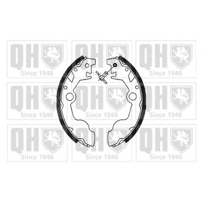 Photo Brake Shoe Set QUINTON HAZELL BS967