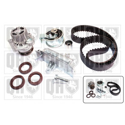 Photo Water Pump & Timing Belt Kit QUINTON HAZELL QBPK5831