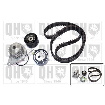 Photo Water Pump & Timing Belt Kit QUINTON HAZELL QBPK7010