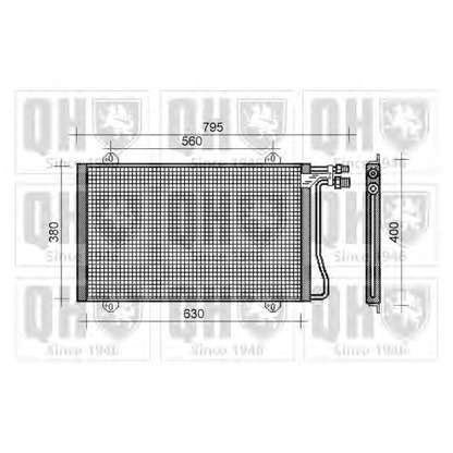 Photo Condenseur, climatisation QUINTON HAZELL QCN146
