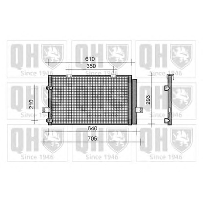 Photo Condenseur, climatisation QUINTON HAZELL QCN204