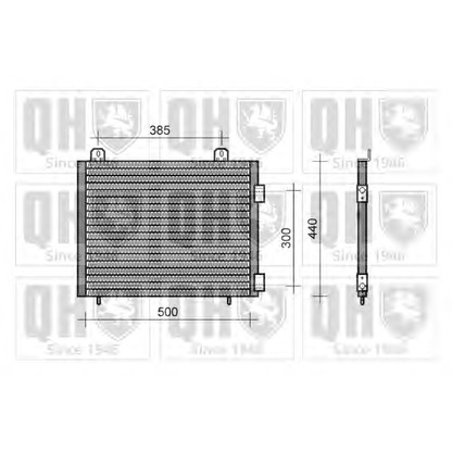 Photo Condenseur, climatisation QUINTON HAZELL QCN208
