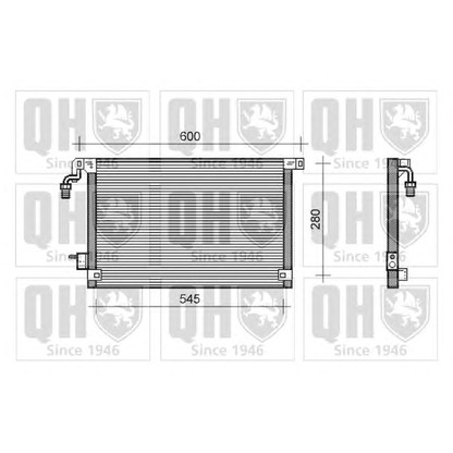 Photo Condenseur, climatisation QUINTON HAZELL QCN217