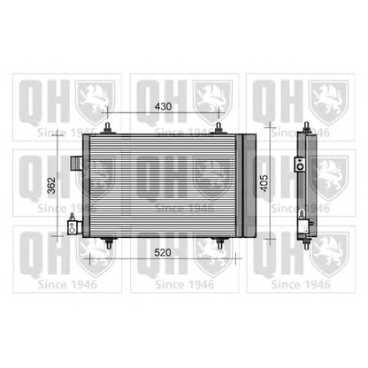 Foto Kondensator, Klimaanlage QUINTON HAZELL QCN218