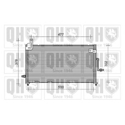 Photo Condenseur, climatisation QUINTON HAZELL QCN237