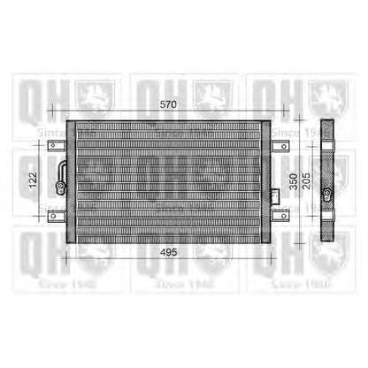 Foto Condensatore, Climatizzatore QUINTON HAZELL QCN251