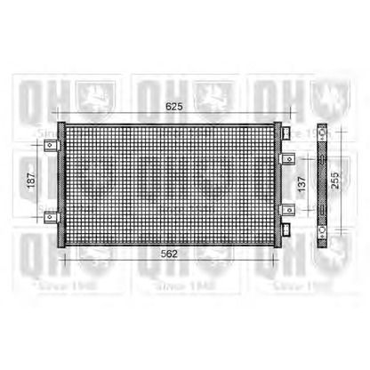 Foto Condensador, aire acondicionado QUINTON HAZELL QCN265