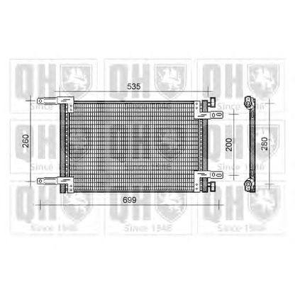 Foto Condensatore, Climatizzatore QUINTON HAZELL QCN271