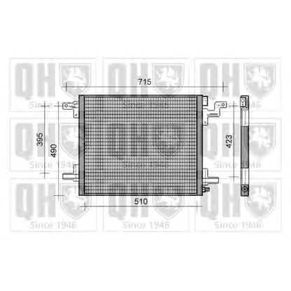 Photo Condenseur, climatisation QUINTON HAZELL QCN293