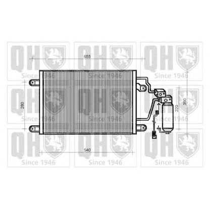 Foto Condensatore, Climatizzatore QUINTON HAZELL QCN3