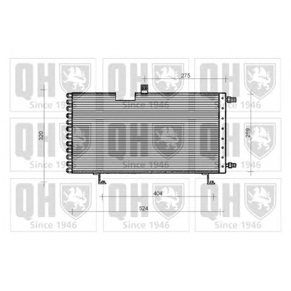 Foto Condensatore, Climatizzatore QUINTON HAZELL QCN30