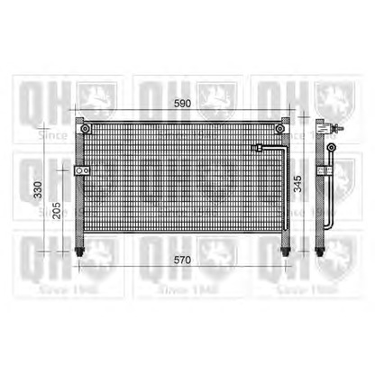 Foto Kondensator, Klimaanlage QUINTON HAZELL QCN306