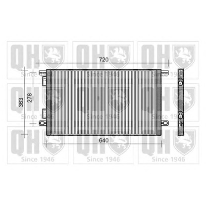 Photo Condenseur, climatisation QUINTON HAZELL QCN327