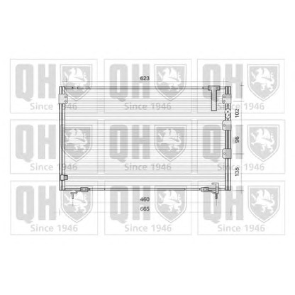 Photo Condenseur, climatisation QUINTON HAZELL QCN361