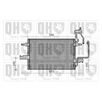 Foto Condensatore, Climatizzatore QUINTON HAZELL QCN391