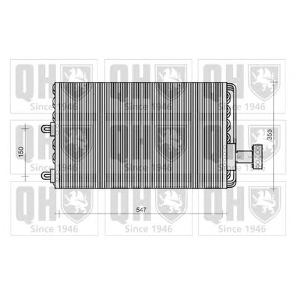 Foto Condensatore, Climatizzatore QUINTON HAZELL QCN4