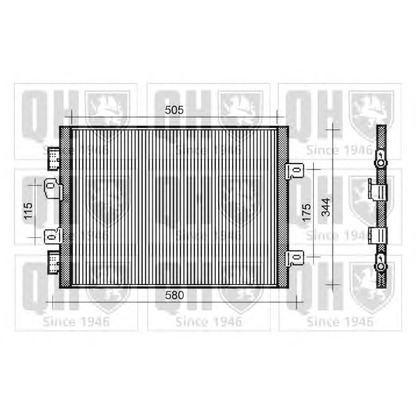 Foto Condensatore, Climatizzatore QUINTON HAZELL QCN407