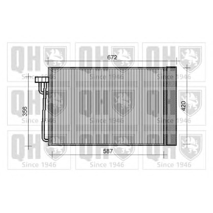 Foto Condensatore, Climatizzatore QUINTON HAZELL QCN413