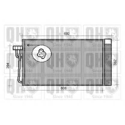 Photo Condenseur, climatisation QUINTON HAZELL QCN414