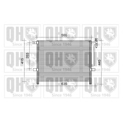 Foto Condensatore, Climatizzatore QUINTON HAZELL QCN415