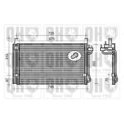 Foto Kondensator, Klimaanlage QUINTON HAZELL QCN434