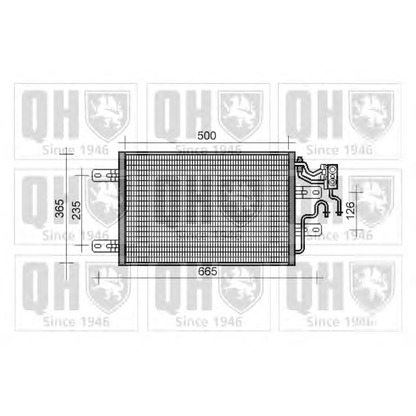 Photo Condenseur, climatisation QUINTON HAZELL QCN457