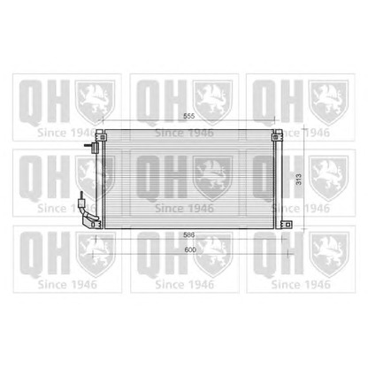 Foto Condensatore, Climatizzatore QUINTON HAZELL QCN46